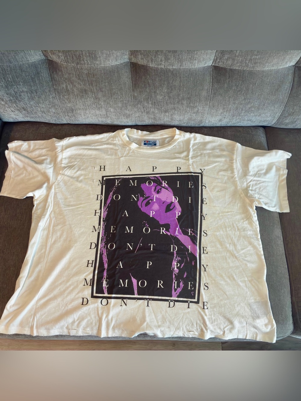 "HMDD" (Happy Memories Don't Die) Bidi Boom shirt “Selena”